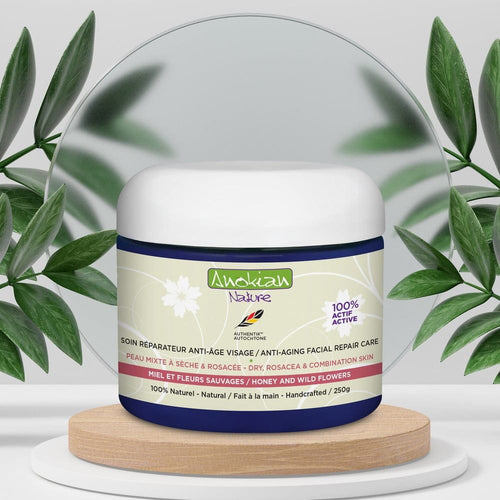 Texture du Soin Réparateur Anti-Âge au miel non pasteurisé