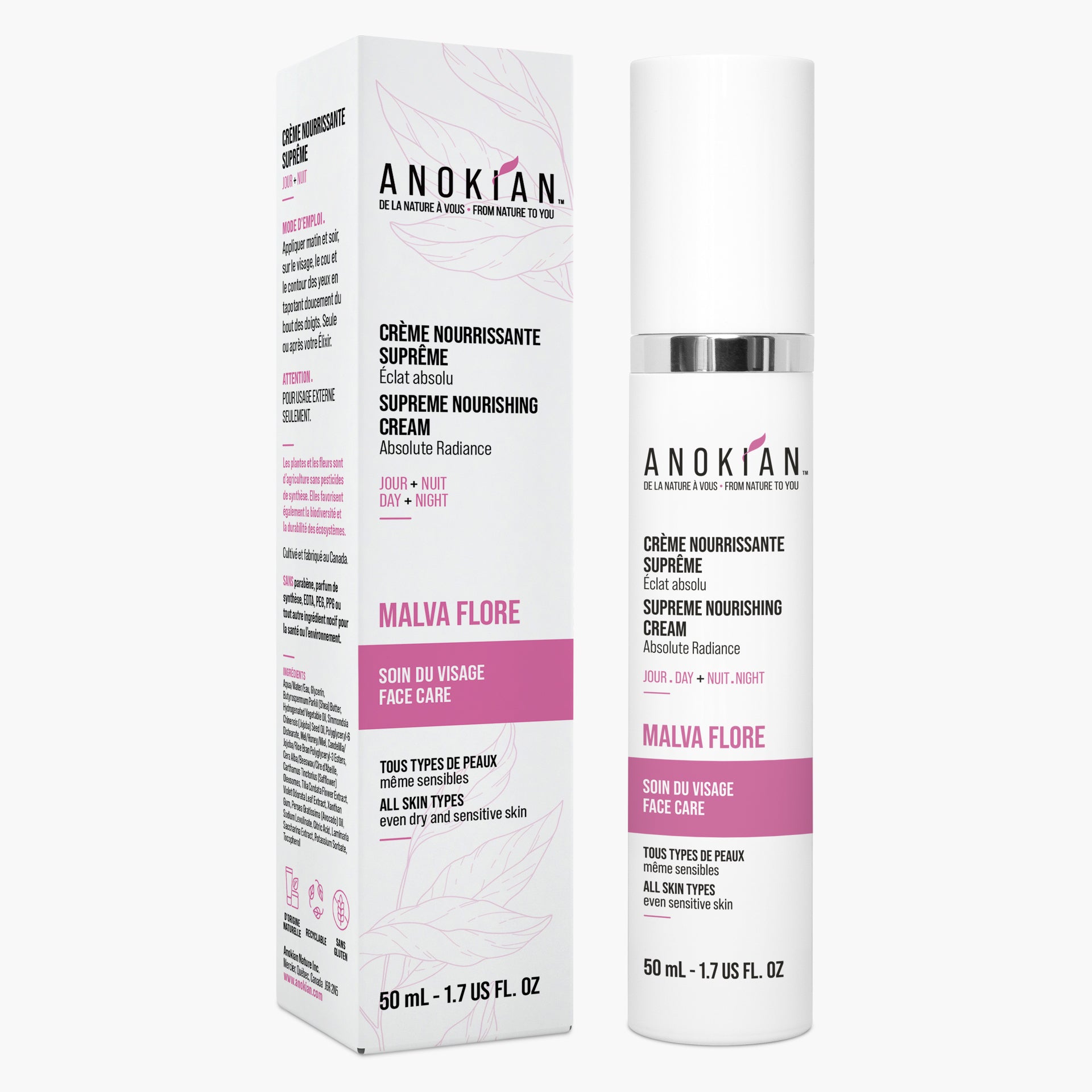 Crème visage suprême | Malva Flore