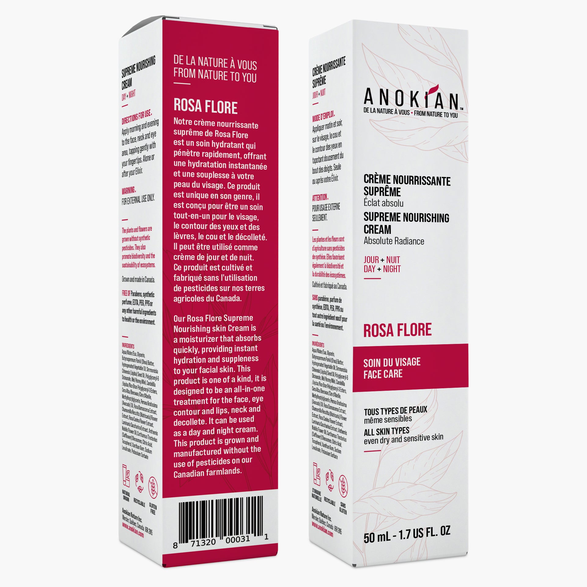 Crème visage suprême | Rosa Flore