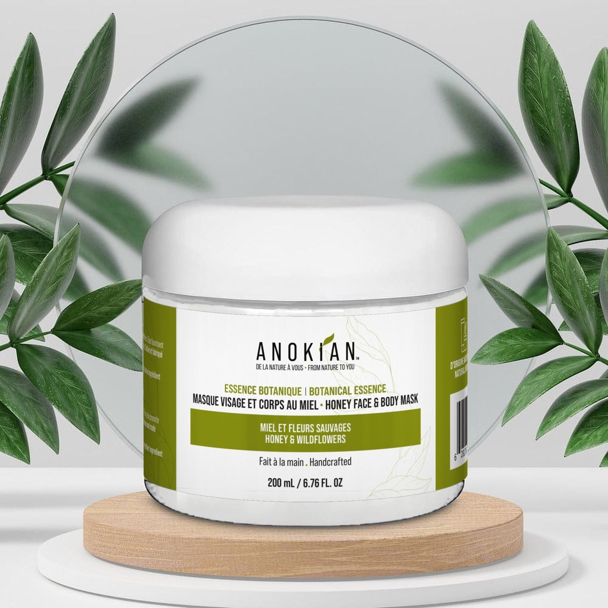 Masque au miel et fleurs sauvages, nouveau pot blanc 200 mL