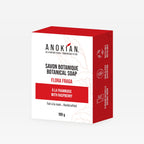 Savon botanique Flora Fraga à la framboise, boîte de 100 g, Anokian